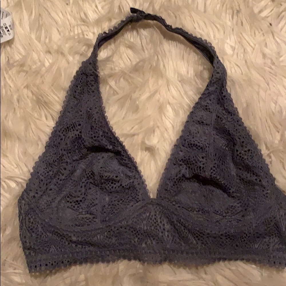 Gray bralette